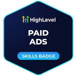 HighLevel Paid Ads Skills badge